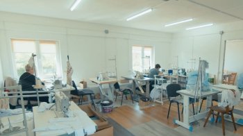 Швейне підприємство ветерана Ігоря Лучківа.