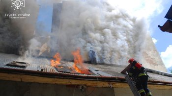 Пожежа в центрі Львова: у ДСНС розповіли подробиці