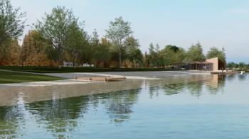 На озері неподалік Львова облаштують спортивно-оздоровчу та реабілітаційну зону