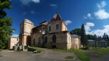 На Львівщині продають колишній Палац польського графа — санаторій «Розділ»