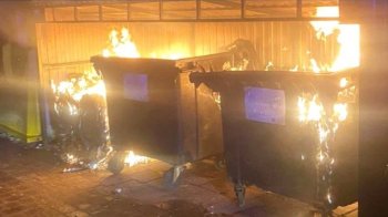 Підпал смітників у Львові