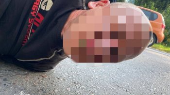 Патрульна поліція оприлюднила відео затримання викрадача авто 