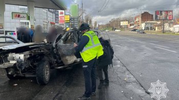 У Харкові стався вибух на території автозаправки — є травмований