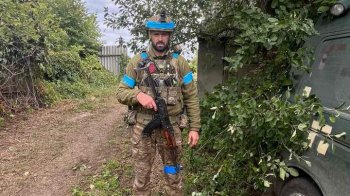 Воїна з Львівщини нагородили нагрудним знаком Головнокомандувача ЗСУ