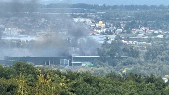 У Львові на будівництві сміттєпереробного заводу сталася пожежа