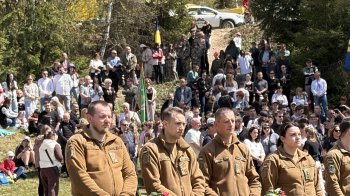 На Львівщини відбулось сходження на гору Маківка