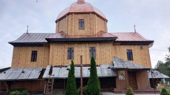 У Зарудцях завершують реставрацію собору Преображення Господнього