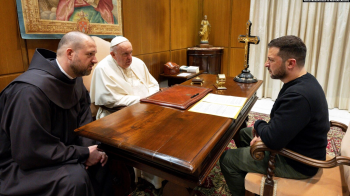 Президент України Володимир Зеленський і Папа Римський Франциск. Ватикан, 13 травня 2023 року. Фото: Reuters