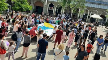 У Львові створили 5-метровий БПЛА з капкейків