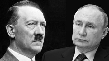 За сценарієм Гітлера: Путін приїхав в окупований Маріуполь (фото)