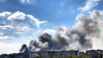 В окупованому Донецьку сьогодні теж вибухи та пожежі