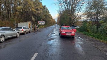 На Закарпатті на блокпосту водій скоїв наїзд на прикордонника