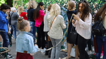 Козицький кличе волонтерів плести сітки у парк "На Валах"