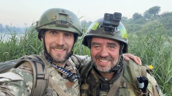 Юрій Бутусов і Володимир Миронюк (справа)