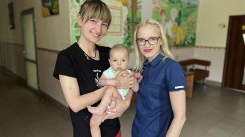 У львівському «Охматдиті» прооперували хлопчика зі Слов’янська з вродженою вадою обличчя