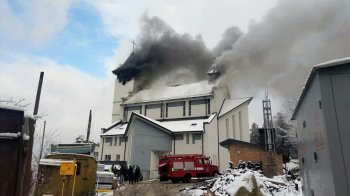 У Брюховичах зайнявся римо-католицький храм