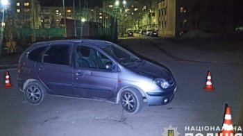 У Дрогобичі Renault Scenic заднім ходом наїхав на 80-річну жінку