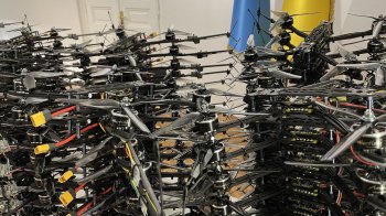 309 FPV-дронів. Фото: LVIV.MEDIA