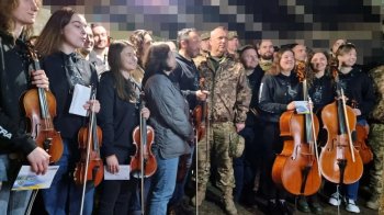 Симфонічний оркестр зі Львова виступив за 12 км від зони ведення активних бойових дій