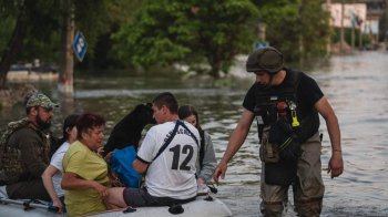 Масової евакуації на Львівщину поки немає — Козицький про людей з підтопленої Херсонщини