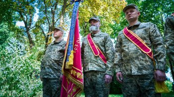 Львівська 103 бригада ТрО отримала оновлену символіку