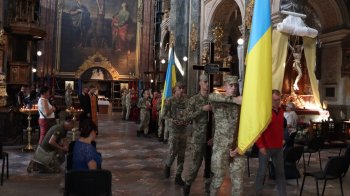 У Львові попрощалися з двома військовими, які полягли за Україну