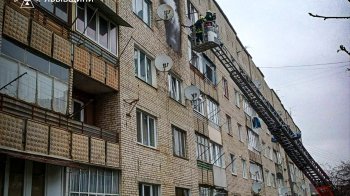 У Самборі через пожежу у багатоповерхівці загинув 73-річний чоловік