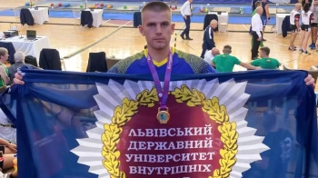 Курсант Львівського університету внутрішніх справ став чемпіоном світу з гирьового спорту