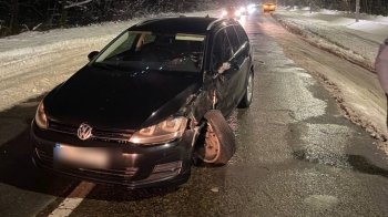 На Львівщині п’яний водій Volkswagen спричинив ДТП