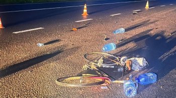 У Самборі поліція затримала водія Mercedes, який збив на смерть велосипедиста і втік з місця ДТП