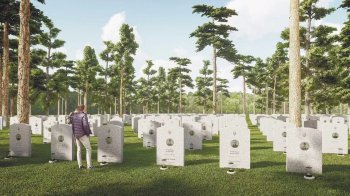 Ескіз Національного військово-меморіального кладовища