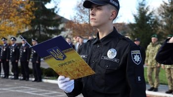 У Львові понад 360 курсантів університету внутрішніх справ присягнули на вірність українському народові