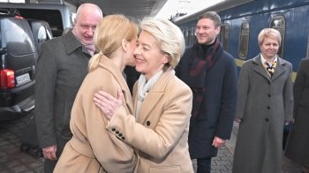 До Києва приїхала президентка Єврокомісії Урсула фон дер Ляєн
