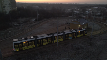 У Львові на маршрут №8 виїде новий п’ятисекційний трамвай «Електрон»