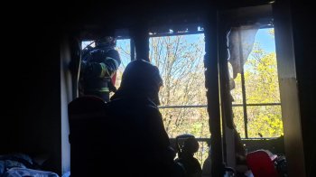 У Львові через дитячі пустощі із запальничкою згорів балкон