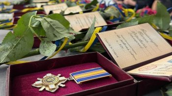 Президент посмертно нагородив шістьох воїнів зі Шептицького району