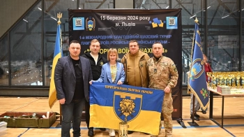 На міжнародному шаховому турнірі у Винниках зібрали понад 100 тис. грн на ЗСУ