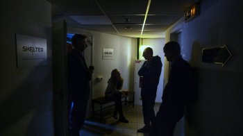 Президент Латвії перебував у бомбосховищі під час атаки дронів на Київ (фото)