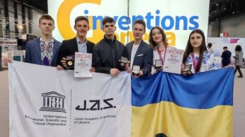 Винахід школярки зі Львова відзначили «бронзою» на науковій виставці у Швейцарії