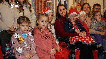 Свято Миколая для дітей-переселенців у Одесі, 19 грудня 2022, фото USI Online