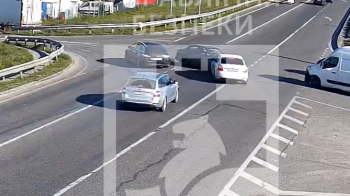 Неподалік Львова сталася ДТП на перехресті (відео) 