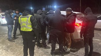 Затримання банди вимагачів у Сокільниках, січень 2024 року, фото поліції