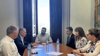 Розмова керівників Дрогобича і Сагунто