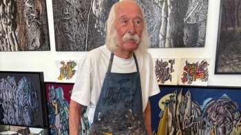 Львівські благодійники продадуть з аукціону фартух художника Івана Марчука