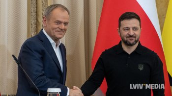 У Львові Зеленський зустрівся з прем’єр-міністром Польщі Дональдом Туском