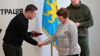 Козицький нагородив сім’ї полеглих Героїв орденами «За мужність» (фото)