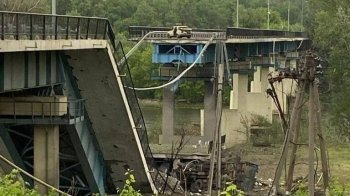 "Миттєва карма": ЗСУ знищили російську САУ, яка зруйнувала міст біля Сєверодонецька