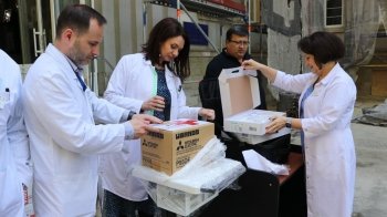 Львівська обласна дитяча лікарня отримала дороге та надважливе обладнання з Італії