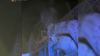 На Львівщині горіла сушка для зерна: знищено 20 т соняшникового насіння