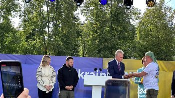 Зеленський у Вільнюсі. Фото - 24 канал